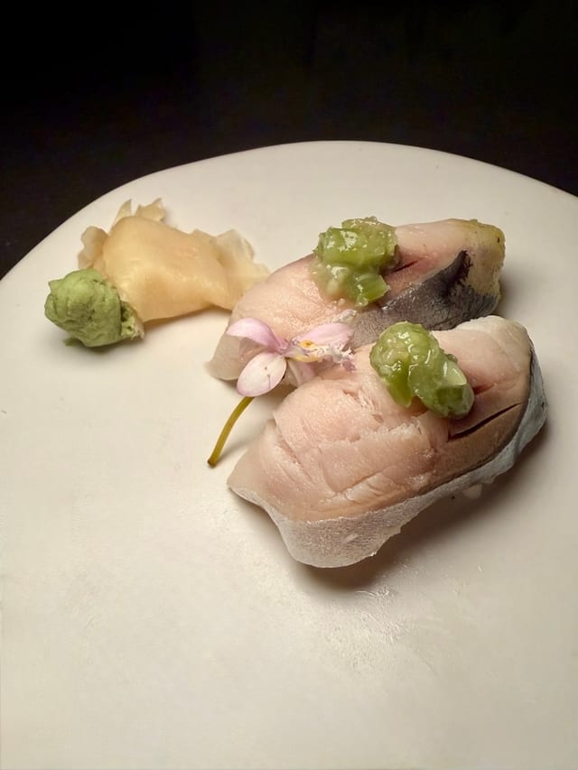 Marinated Mackerel.