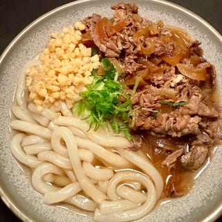 Beef Udon Soup (Niku Udon)