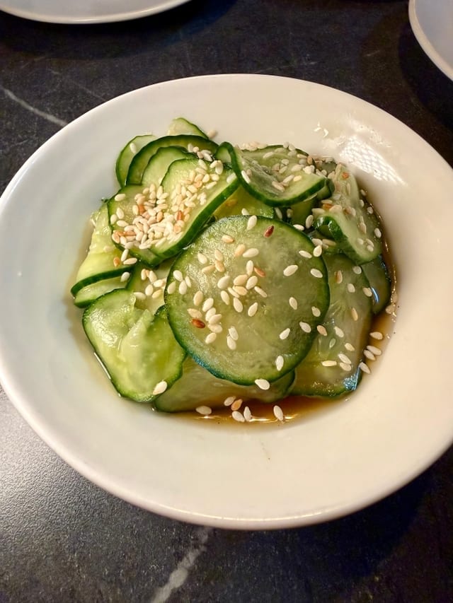 Cucumber Salad (V, GF).
